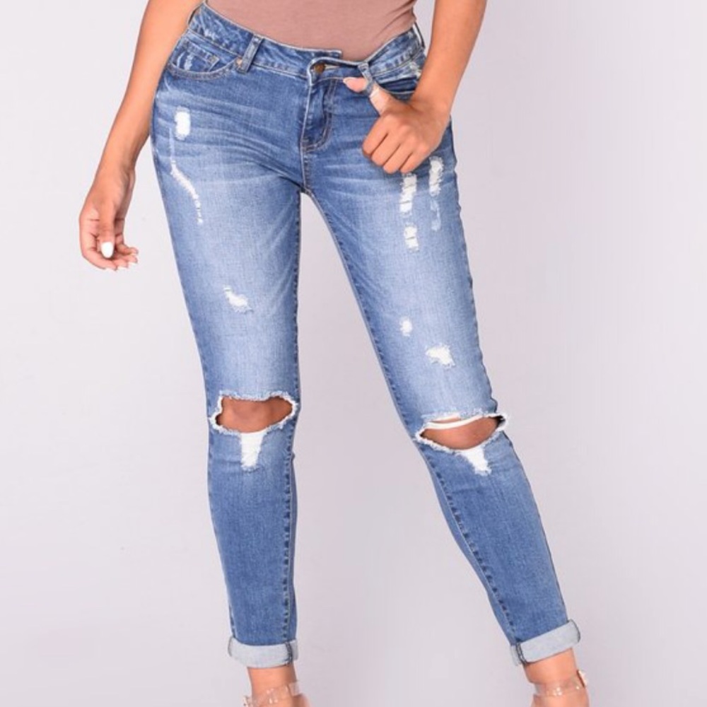 Better With Time Skinny Jeans - Medium Denim